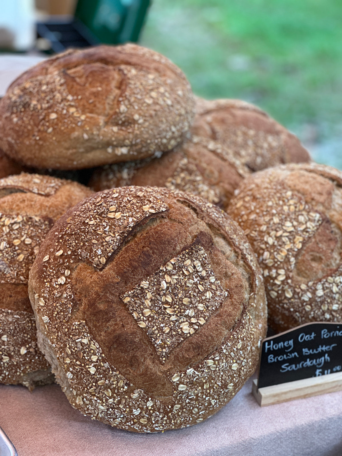 Brown Butter & Oat Porridge Sourdough