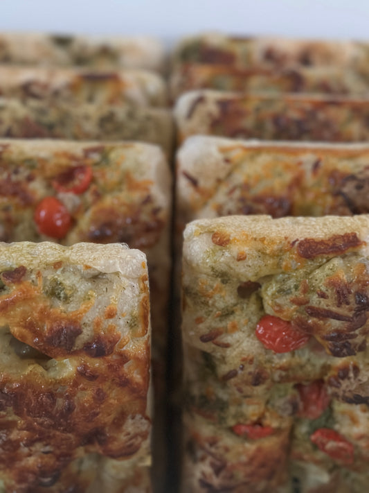 Sourdough Olive & Herb Focaccia