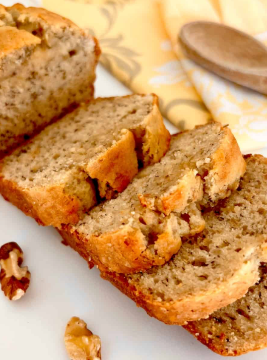Sourdough Banana Walnut Bread