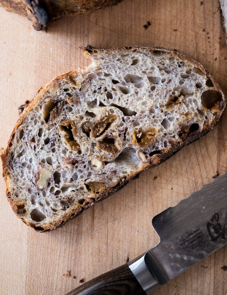 Walnut, Apricot and Lavender Sourdough