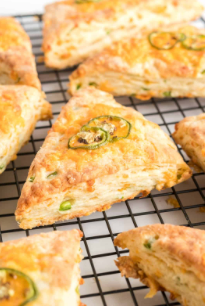 Jalapeno & Cheddar Scone